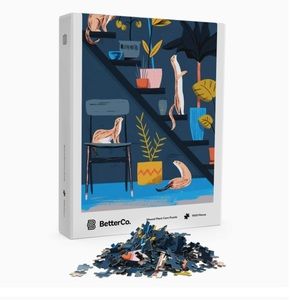 BetterCo. 1000 Piece Weasel Plant Care Puzzle